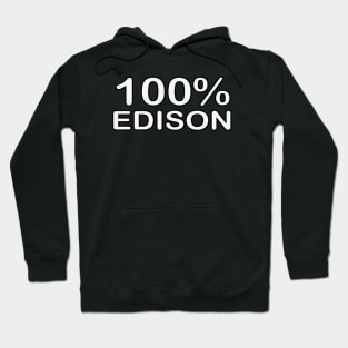 Edison name, fathers day gifts from wife and daughter. Hoodie